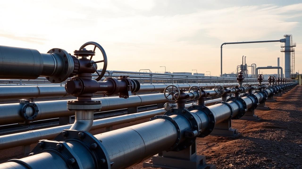 Energy pipeline infrastructure representing Midstream Valve Partners' market