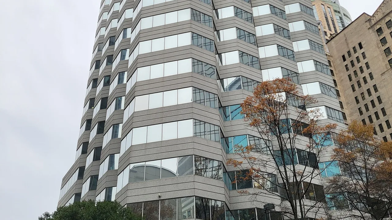 First Citizens Plaza tower in downtown Raleigh, North Carolina