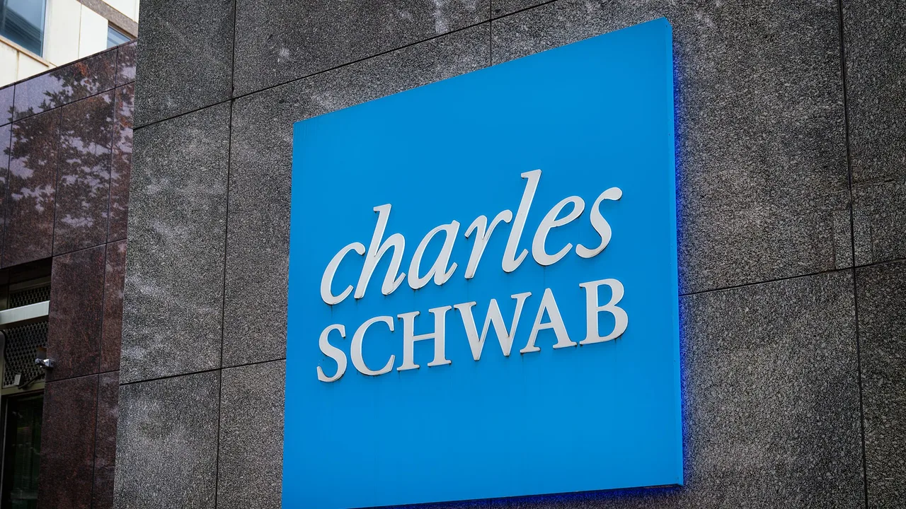 Charles Schwab investment office building in Bethesda, Maryland