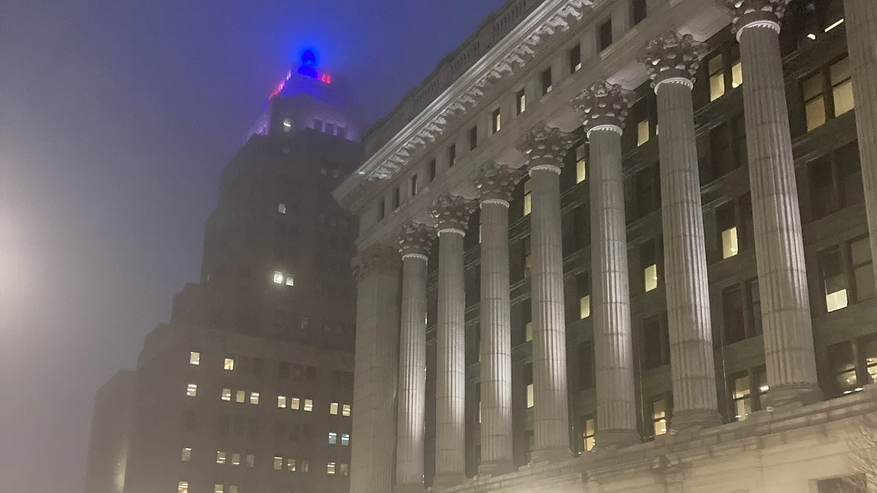 Northwestern Mutual headquarters tower in Milwaukee, Wisconsin