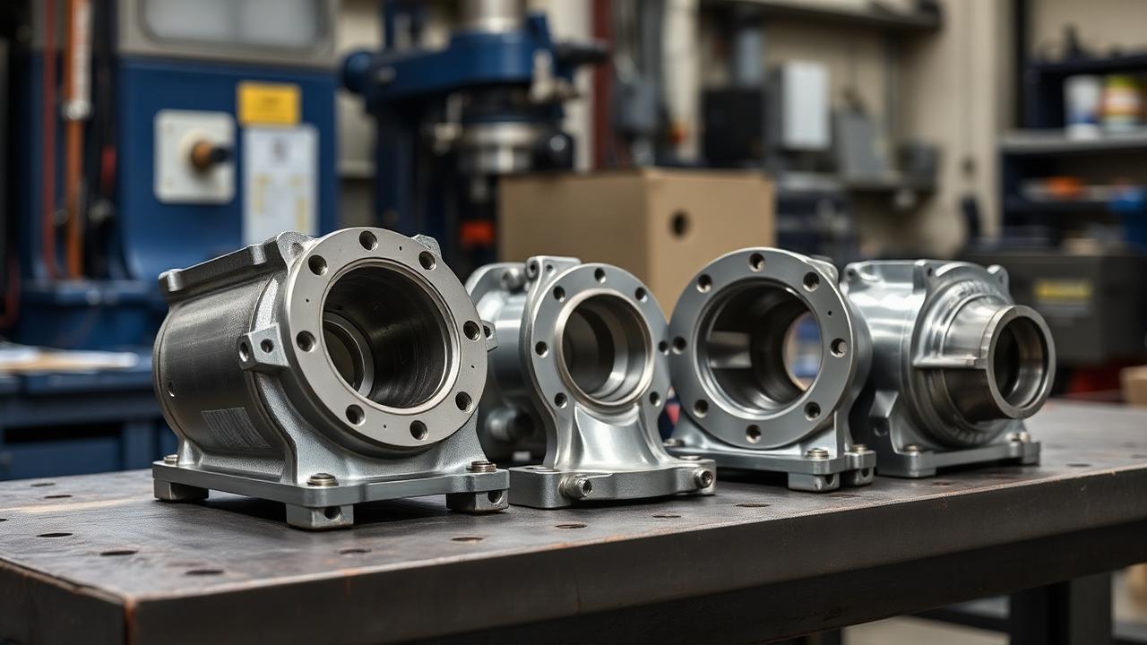 Precision aerospace manufacturing representing Alphacasting's casting operations