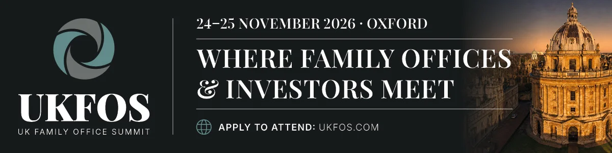 UK Family Office Summit Oxford 2026, 24–25 November: where family offices and investors meet