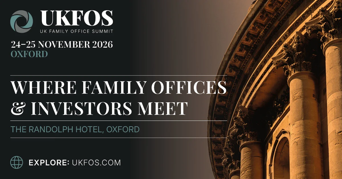 Oxford setting for the inaugural UK Family Office Summit in November 2026